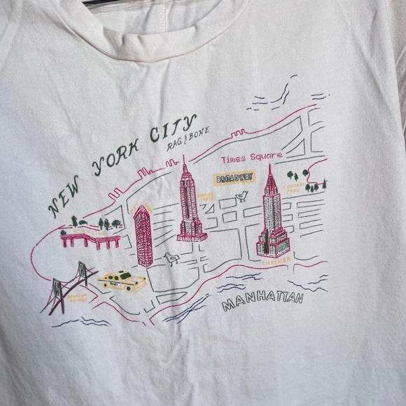 Rag & Bone 100% Cotton T shirt in XS - Picture 3 of 8